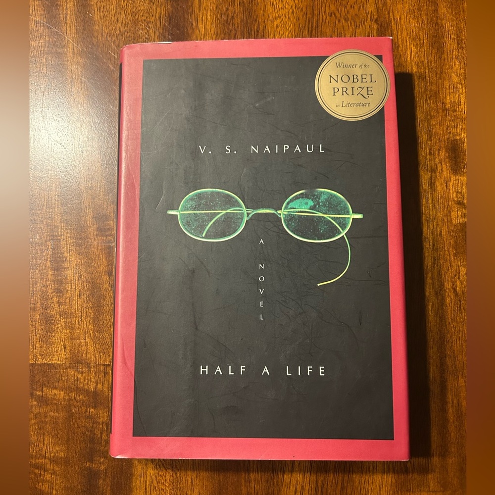 🌟 3/$30 – Half a Life by V.S. Naipaul Hardcover Novel